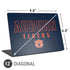 Auburn University Tigers Outline Universal Laptop 12in (9.8 x 6.8in) Skin